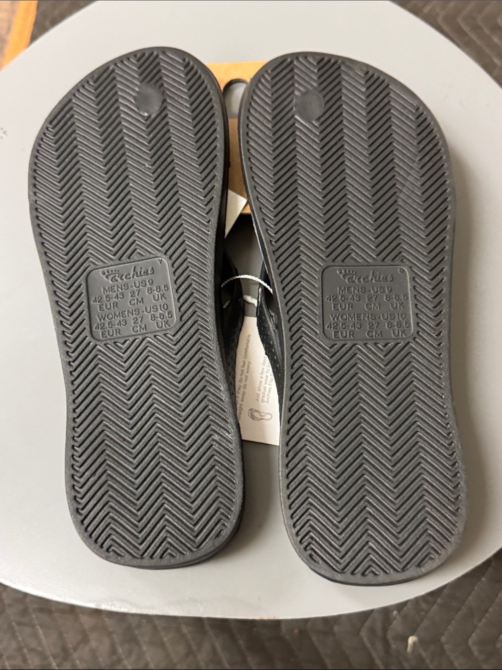 Women’s archie flip flops - Picture 5 of 7